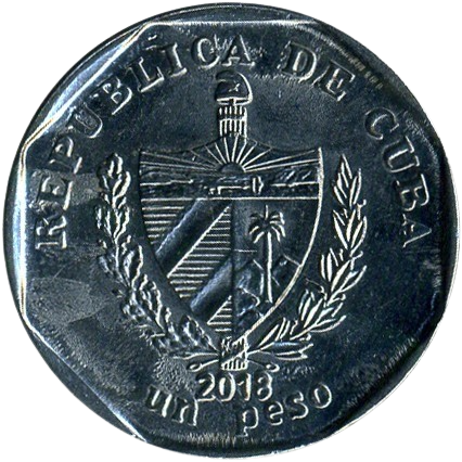1 Peso CUC 2018