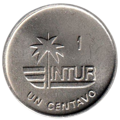 1c 1988 Intur -  Números Arabigos - Venado