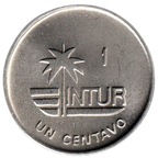 1c 1988 Intur -  Números Arabigos - Venado