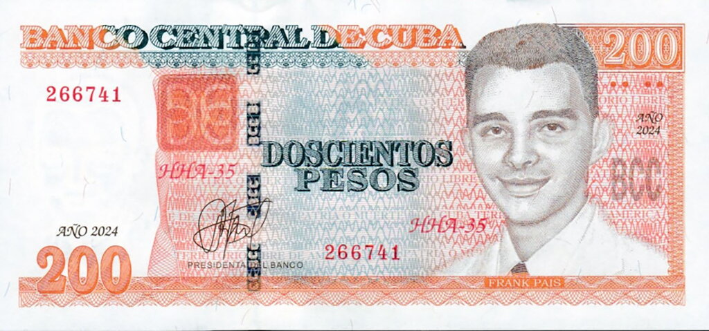 200 Pesos 2024 - Alfa numerico de 3 letras