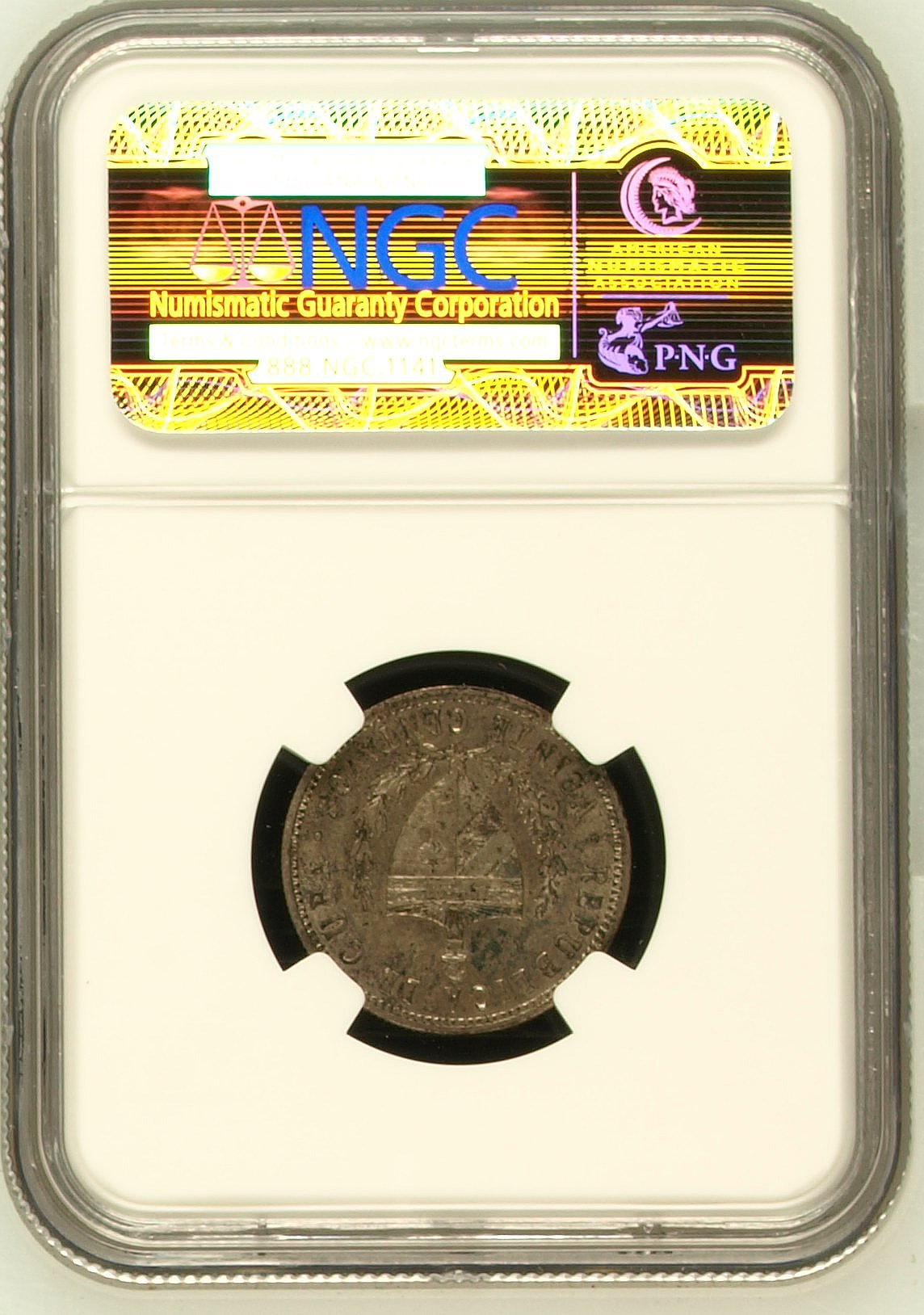 20C 1915 NGC MS61 - HIGH RELIEF FINE REEDS