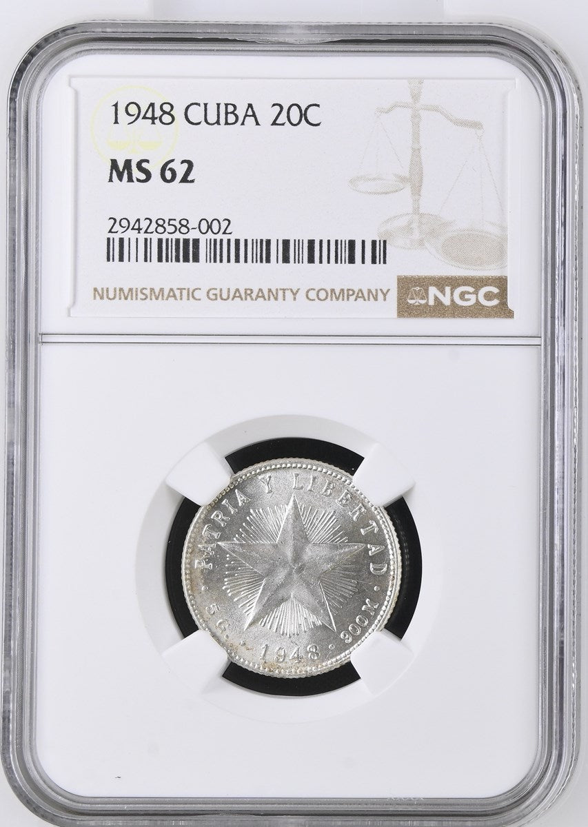 20C 1948 NGC MS62