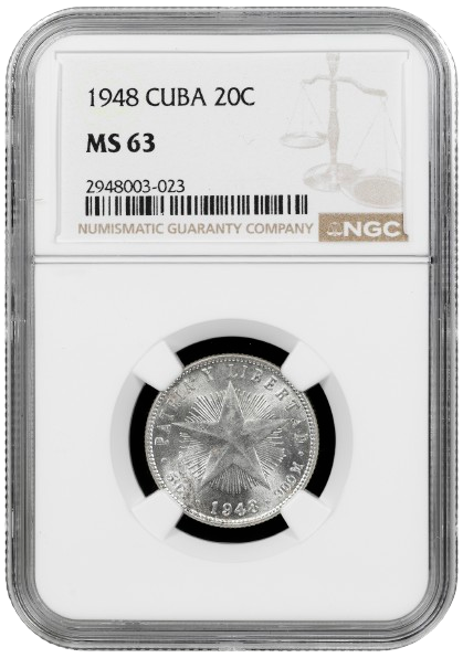 20C 1948 NGC MS63