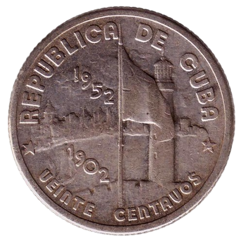 20C 1952 - 50 Aniversario de la Republica