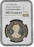 20P 1977 - Ignacio Agramonte - NGC PF65