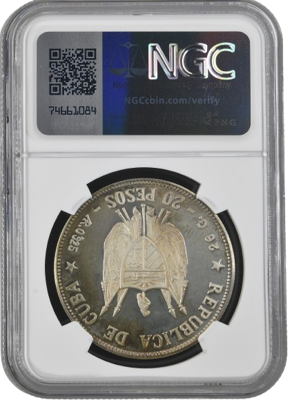 20P 1977 - Ignacio Agramonte - NGC PF65