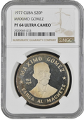 20P 1977 - Maximo Gomez - NGC PF64