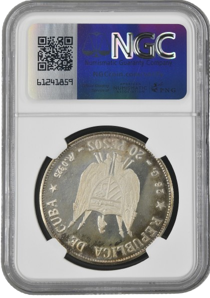 20P 1977 - Maximo Gomez - NGC PF64