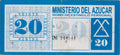 20 Pesos 1997-1998 MINAZ Bono de estimulo personal
