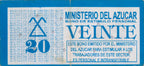 20 Pesos 1997-1998 MINAZ Bono de estimulo personal