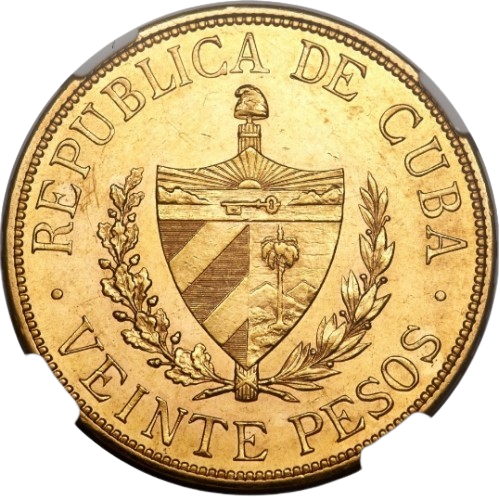 20 Pesos Oro 1915