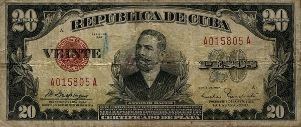 20 Pesos 1934