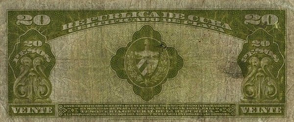 20 Pesos 1936