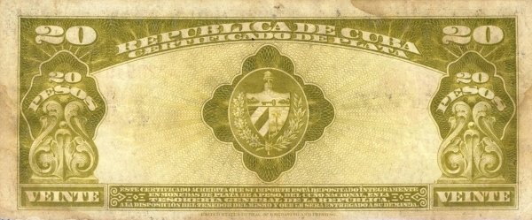 20 Pesos 1938