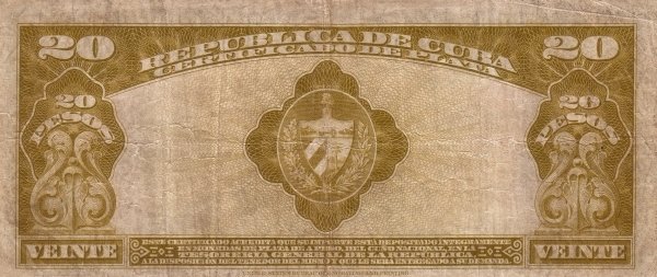 20 Pesos 1945