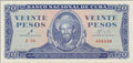 20 Pesos 1961 CHE