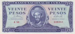 20 Pesos 1965