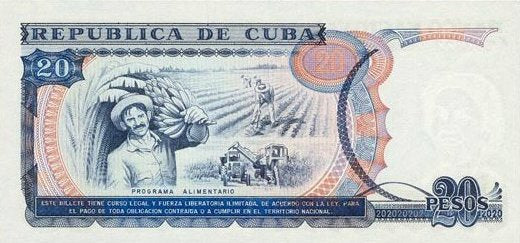 20 Pesos 1991