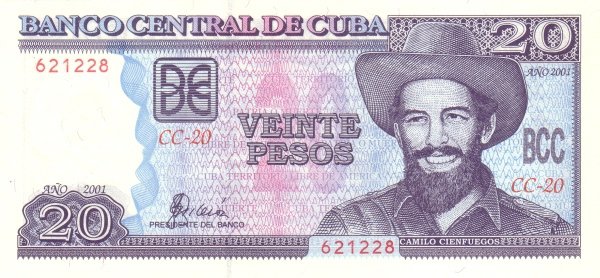 20 Pesos 2001