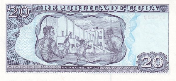 20 Pesos 2003 - 50 Aniversario del Moncada