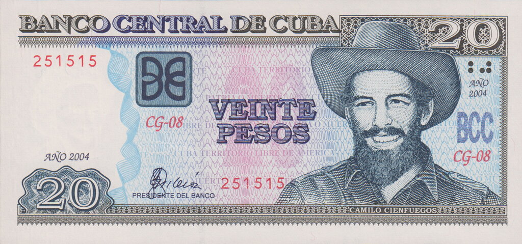 20 Pesos 2004
