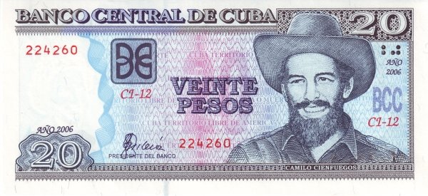 20 Pesos 2006