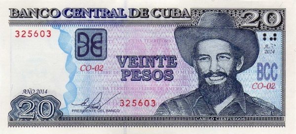 20 Pesos 2014