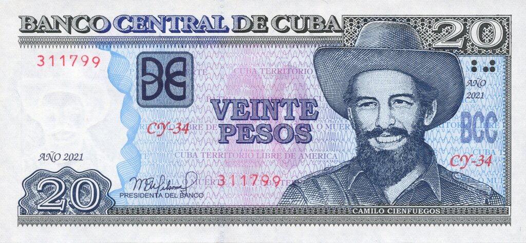 20 Pesos 2021