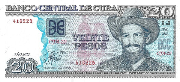 20 Pesos 2025