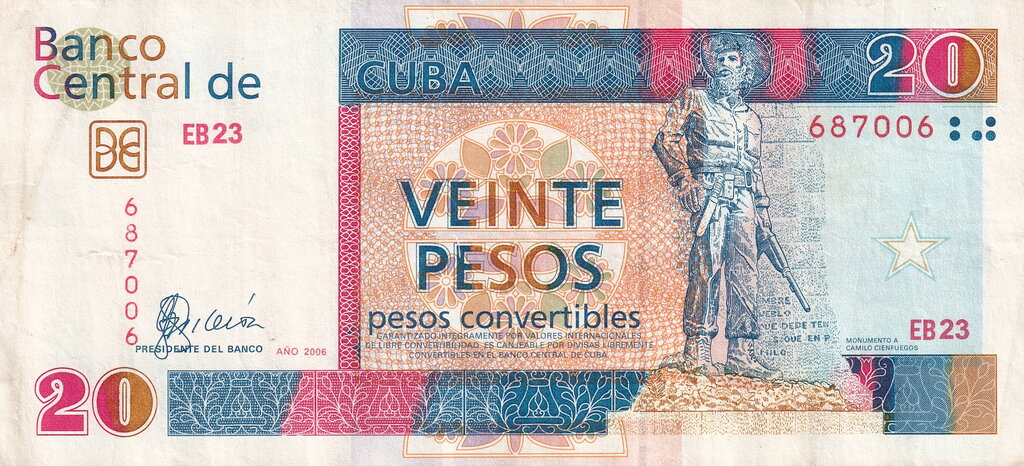 20 Pesos CUC 2006