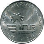 25 Centavos 1988 Intur