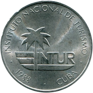 25 Centavos 1988 Intur