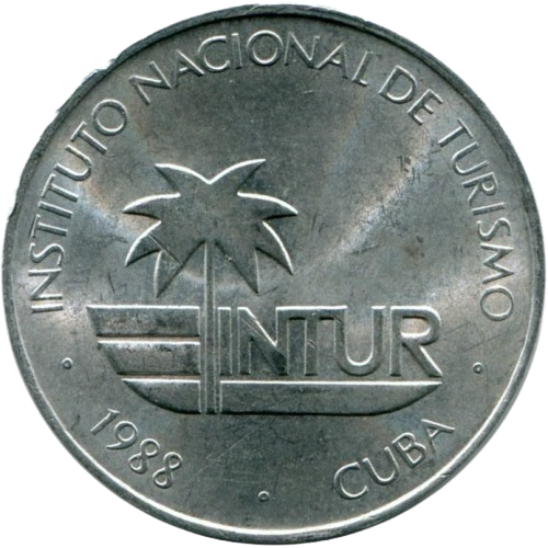 25 Centavos 1988 Intur