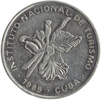 25 Centavos 1989 Intur - Magnética