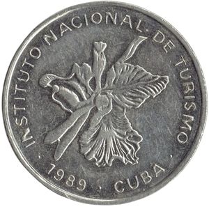 25 Centavos 1989 Intur - Magnética