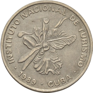 25 Centavos 1989 Intur - No magnética