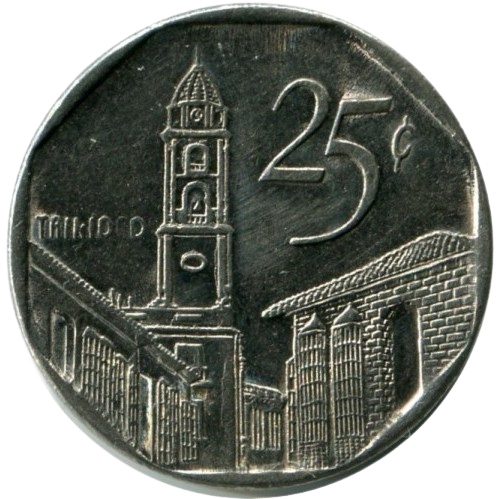 25 Centavos CUC 2002