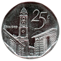 25 Centavos CUC 2007