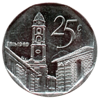 25 Centavos CUC 2007