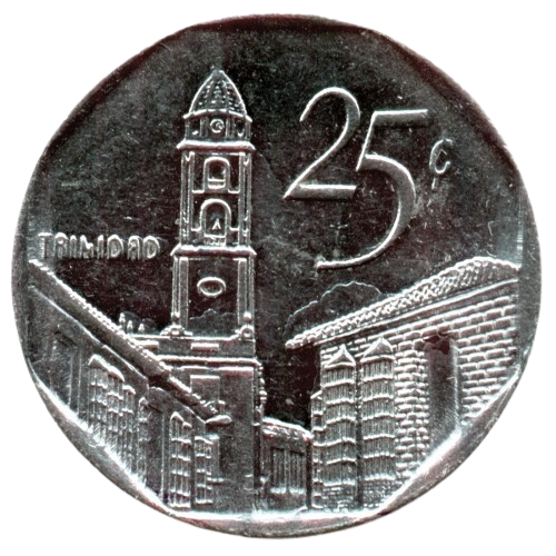 25 Centavos CUC 2007