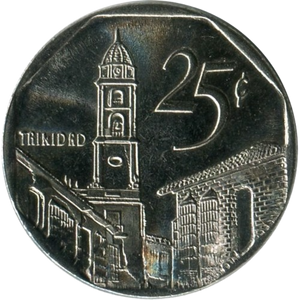 25 Centavos CUC 2018