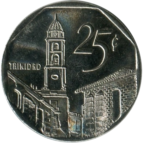25 Centavos CUC 2018