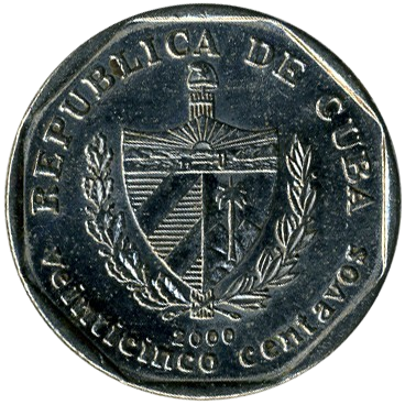 25c 2000 CUC