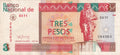 3 Pesos CUC 1994