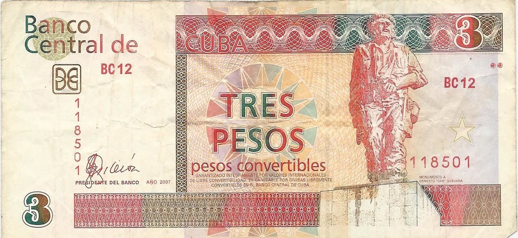 3 Pesos CUC 2007