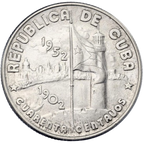 40C 1952 - 50 Aniversario de la Republica