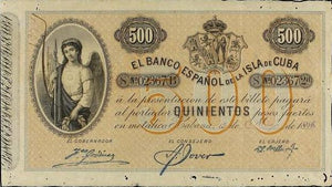 500 Pesos 1896