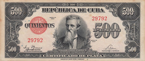 500 Pesos 1947