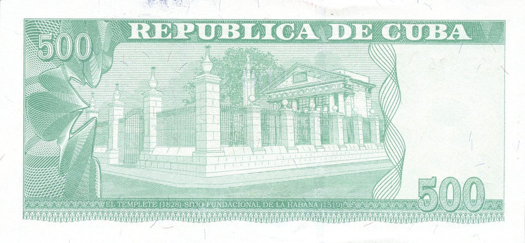 500 Pesos 2015 - 500 Aniversario de la Fundacion de Ciudad de La Habana