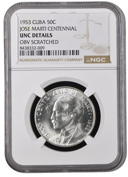 50C 1953 NGC UNC DETAILS